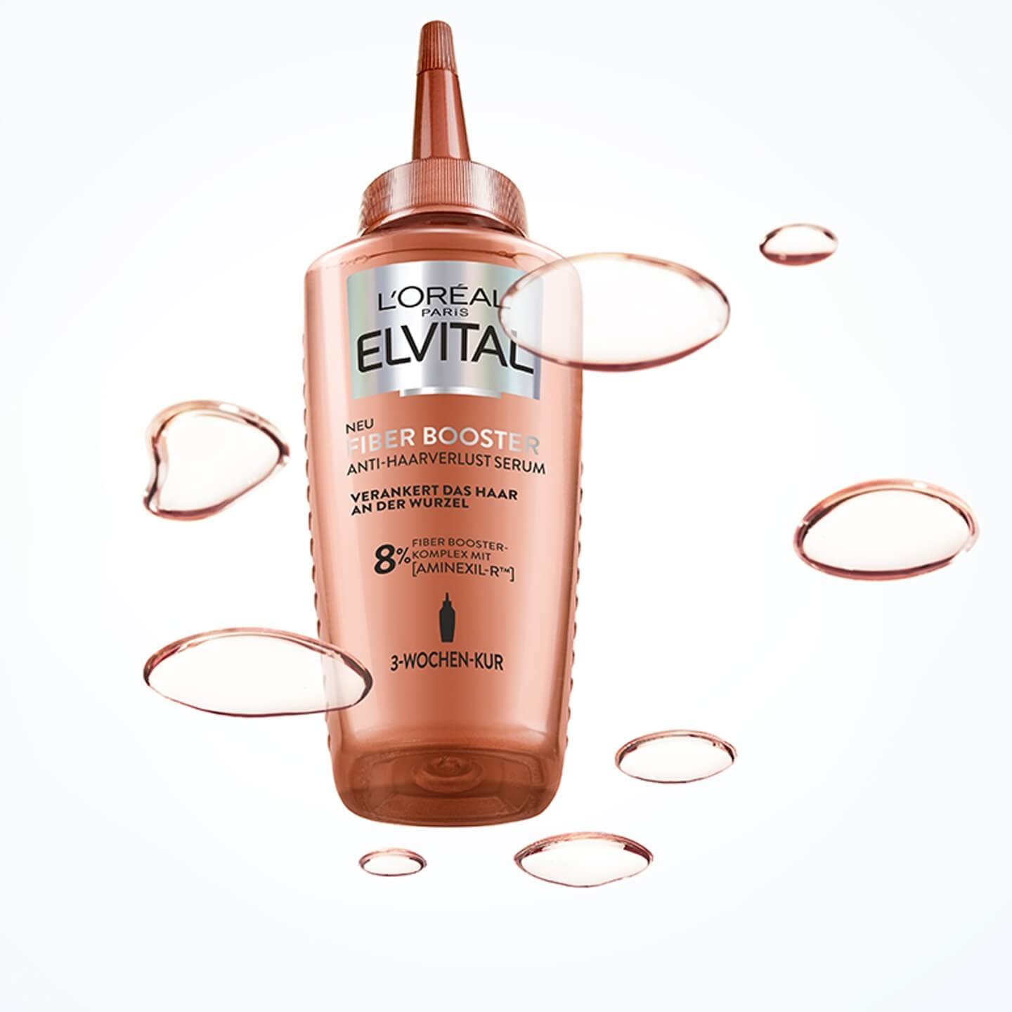 Elvital Fiber Booster Anti-Haarverlust Serum Produktbild